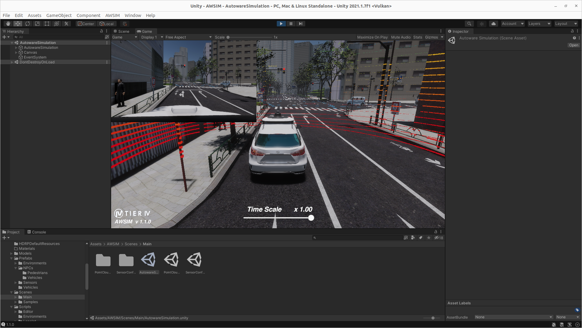 Scenes - AWSIM Labs Documentation